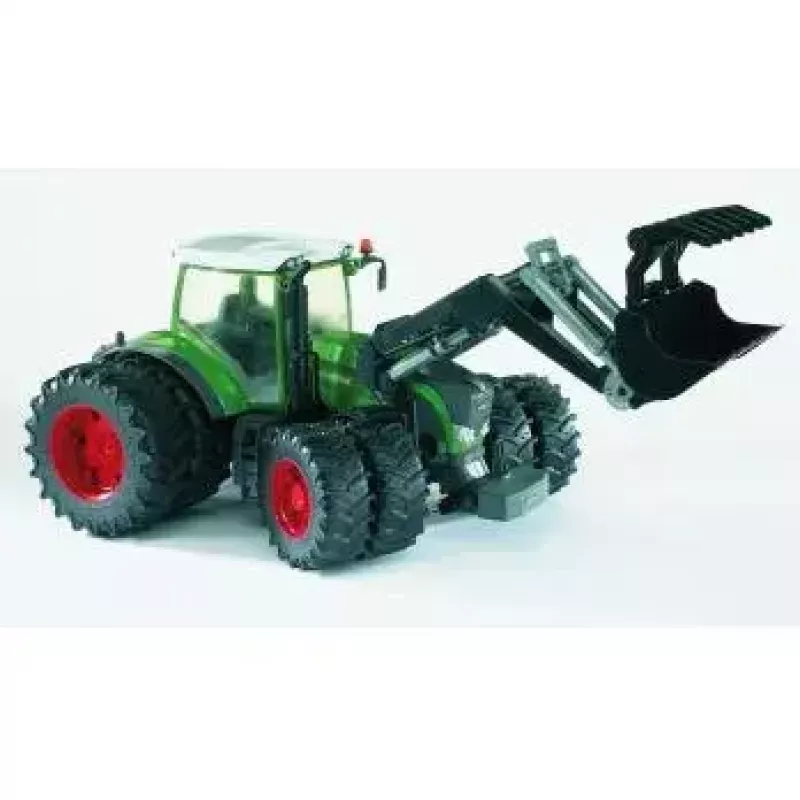 Spielzeugtraktor BRUDER Fendt 936 Vario mit Frontlader, ABS, empfohlenes Alter 3+