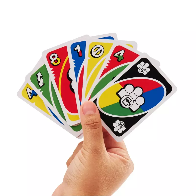 Kartenspiel MATTEL Games UNO Flex — Ablegespiel, Alter 7+
