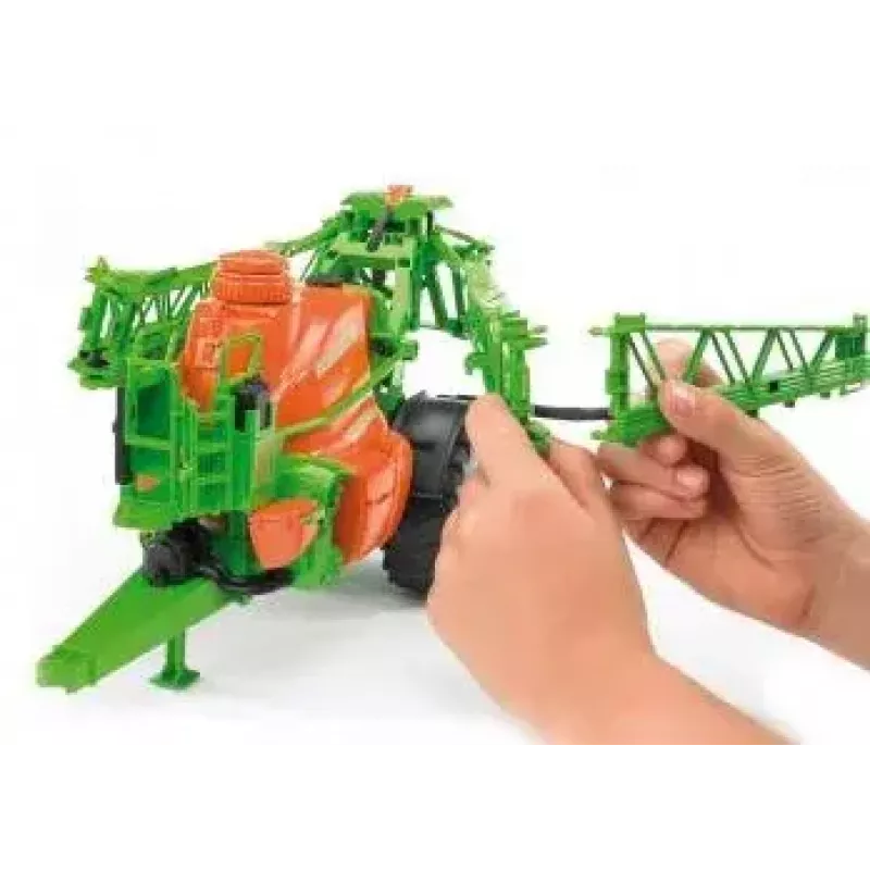 Zubehör für BRUDER Amazone UX 5200 Modell im Maßstab — Kunststoffteil grün und orange
