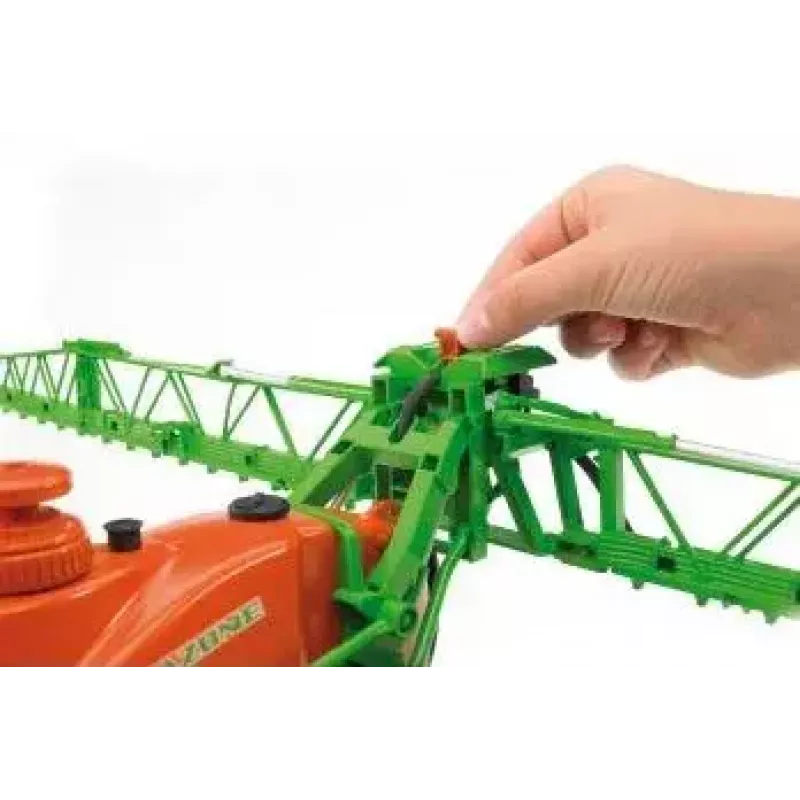 Zubehör für BRUDER Amazone UX 5200 Modell im Maßstab — Kunststoffteil grün und orange