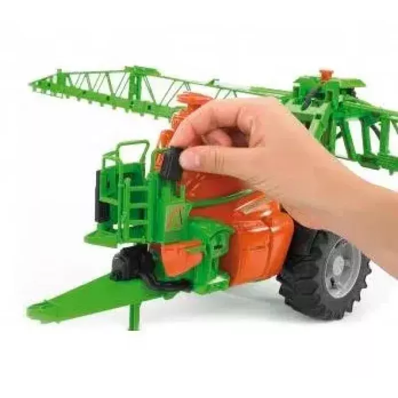 Zubehör für BRUDER Amazone UX 5200 Modell im Maßstab — Kunststoffteil grün und orange