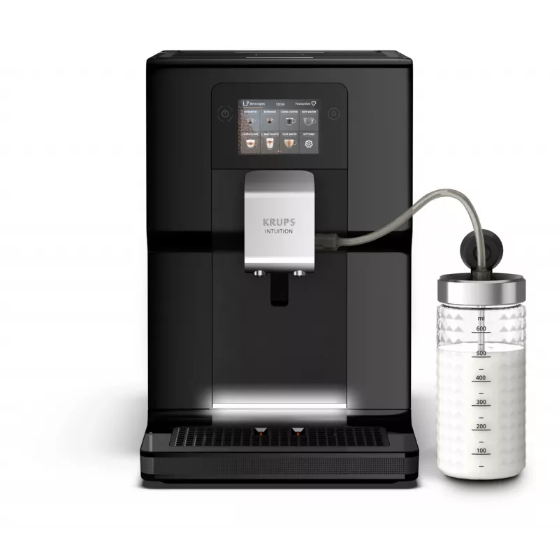 Krups Intuition Preference EA8738 Kaffeevollautomat, 3 l, Schwarz