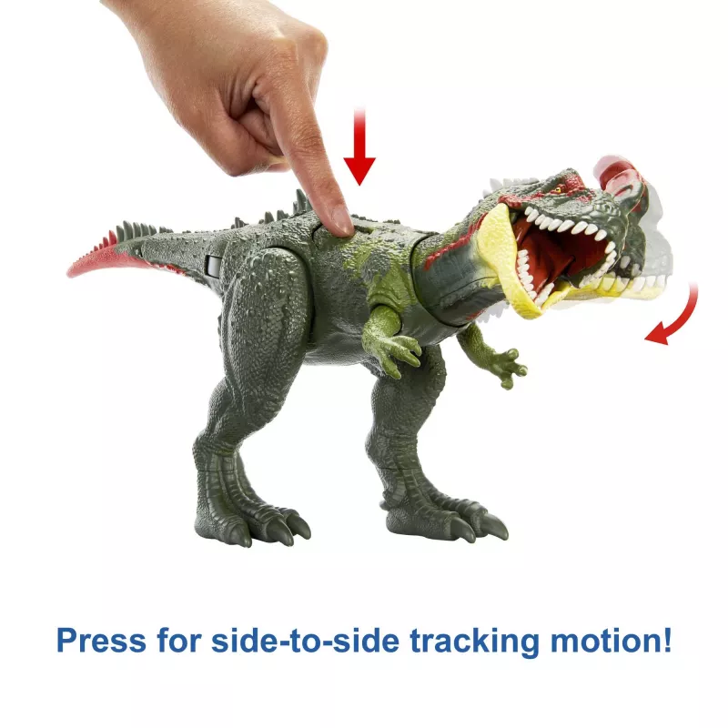 Jurassic World GIGANTIC TRACKERS Sinotyrannus Grün Rot Kunststoff 4+