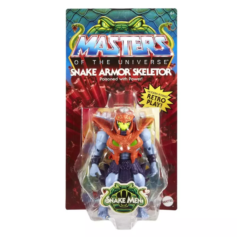 Actionfigur Mattel Masters of the Universe Origins Snake Armor Skeletor