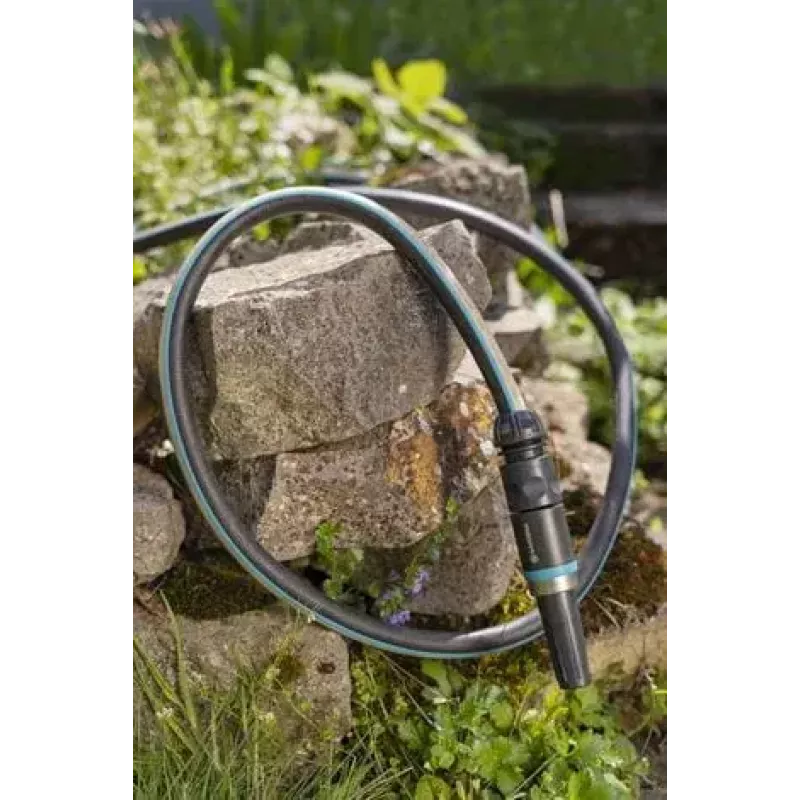 Gardena 18931-20 Gartenschlauch 20 m Oberirdisch Kunststoff Thermoplastisches Elastomer TPE Schwarz Blau Grau