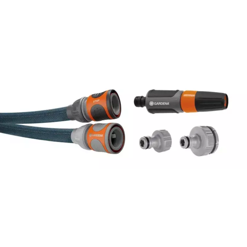 Gardena Liano Gartenschlauch 20 m PVC Schwarz Grau Oberirdisch