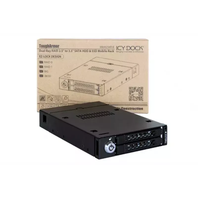 Storage-Gehäuse Icy Dock ToughArmor MB992SKR-B