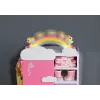 Puppenkleiderschrank zapf creation BABY born Regenbogen-Kleiderschrank — für Puppen, Lichteffekte, benötigt 3×AAA-Batterien, empfohlenes Alter 3+