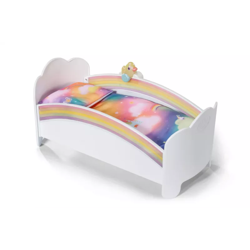 Puppenbett ZAPF creation BABY born Regenbogenbett 835999 für 43 cm Puppen