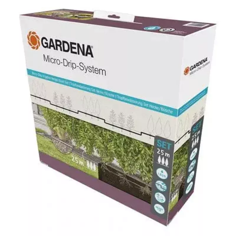Gardena 13503-20 Gartenschlauch 25 m unterirdisch Schwarz