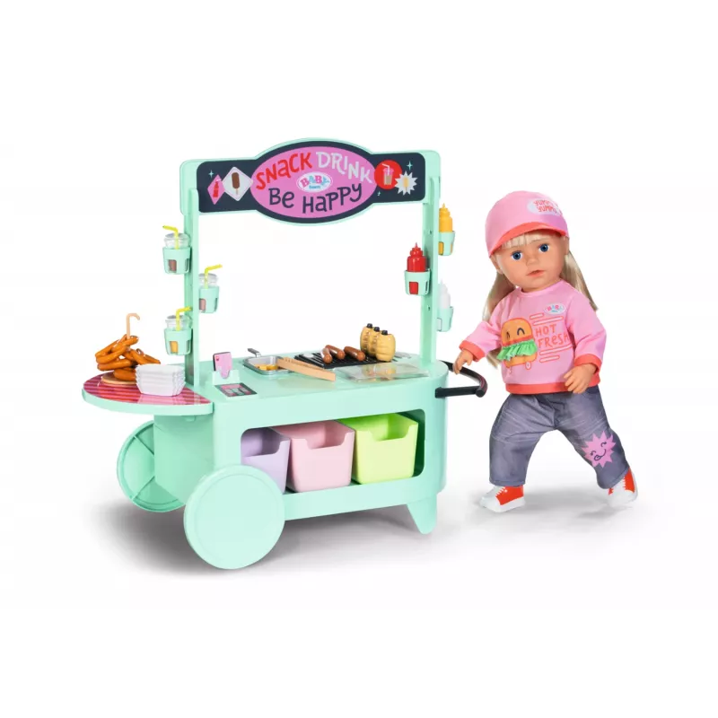 Zubehörset für BABY born Puppe von Zapf Creation — Snack Shop Modell 835883