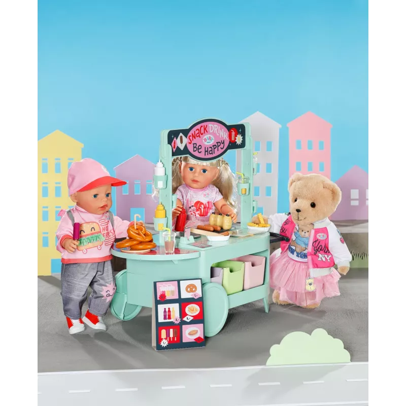 Zubehörset für BABY born Puppe von Zapf Creation — Snack Shop Modell 835883