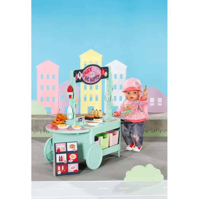 Zubehörset für BABY born Puppe von Zapf Creation — Snack Shop Modell 835883