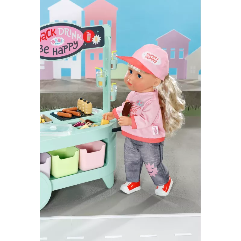 Zubehörset für BABY born Puppe von Zapf Creation — Snack Shop Modell 835883