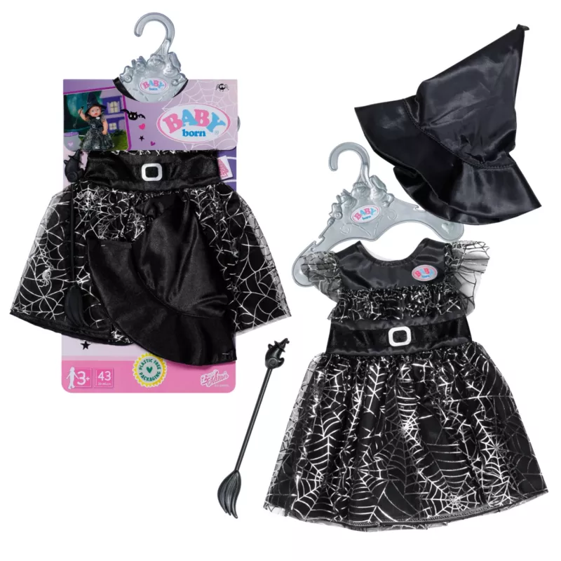 BABY born Hexe 43 cm, Puppenkostüm, 3 Jahre