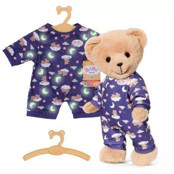 BABY born Teddy Schlafanzug Glow in the Dark, Puppen-Strampler, 1 Jahr(e)
