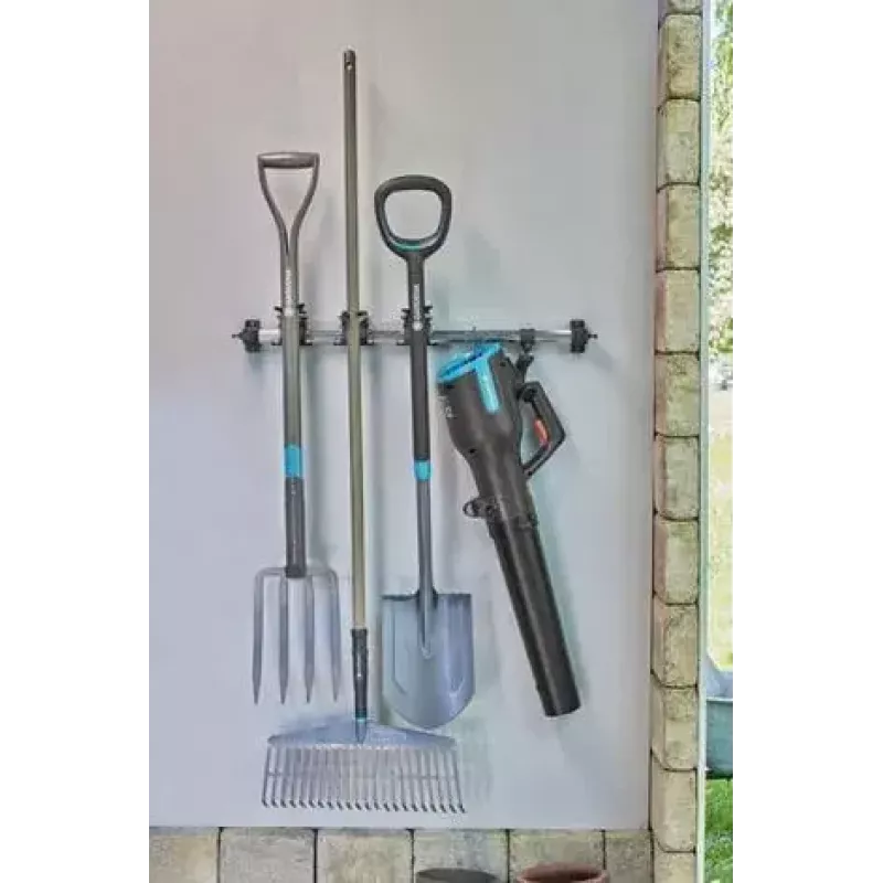 Gardena 3509-20 Gartenwerkzeug-Aufbewahrungsregal wandmontiert Kunststoff Gummi Stahl