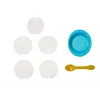 BABY born Fütterungsset – Puppenfütterungszubehör mit wasseraktivierten Mahlzeitenbildern