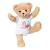 Stofftier zapf creation BABY born Singing Teddy 837962 — Plüsch-Singeteddybär für Puppen