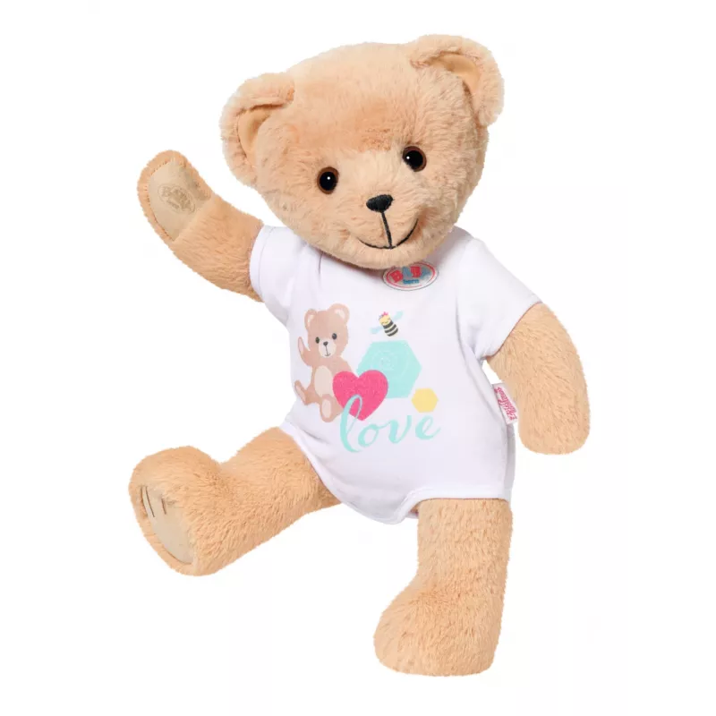 Stofftier zapf creation BABY born Singing Teddy 837962 — Plüsch-Singeteddybär für Puppen