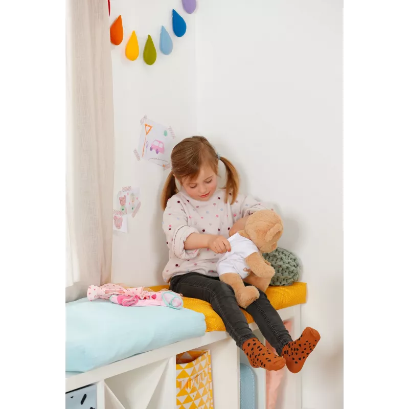 Stofftier zapf creation BABY born Singing Teddy 837962 — Plüsch-Singeteddybär für Puppen