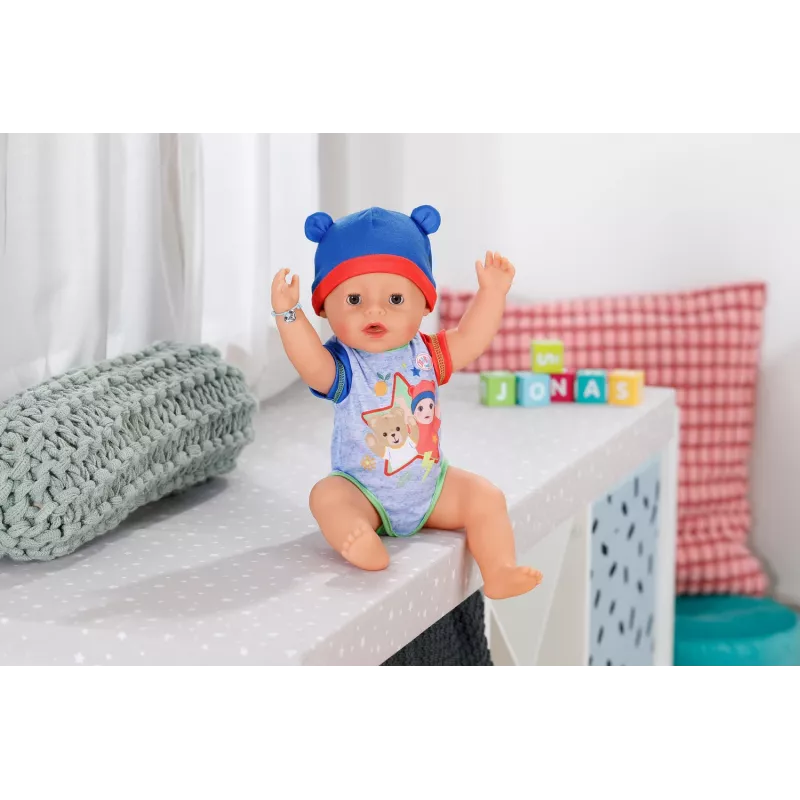 BABY born @ Jonas 43cm, Babypuppe, Männlich, 3 Jahr(e), Junge/Mädchen, 430 mm, Mehrfarbig