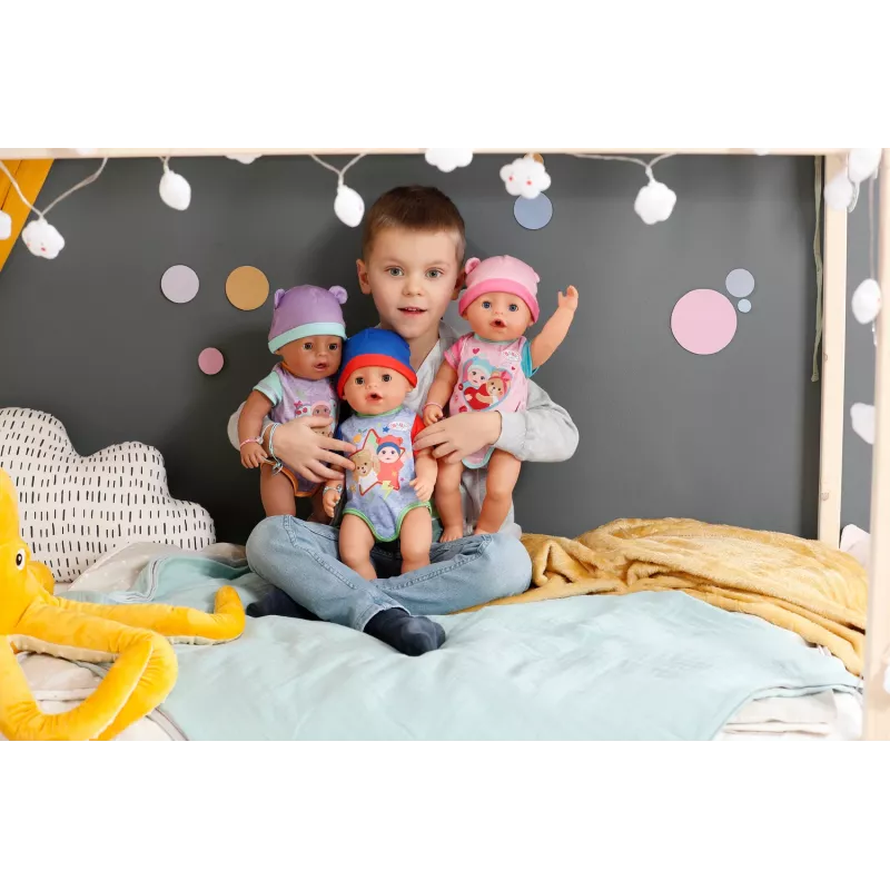 BABY born @ Jonas 43cm, Babypuppe, Männlich, 3 Jahr(e), Junge/Mädchen, 430 mm, Mehrfarbig