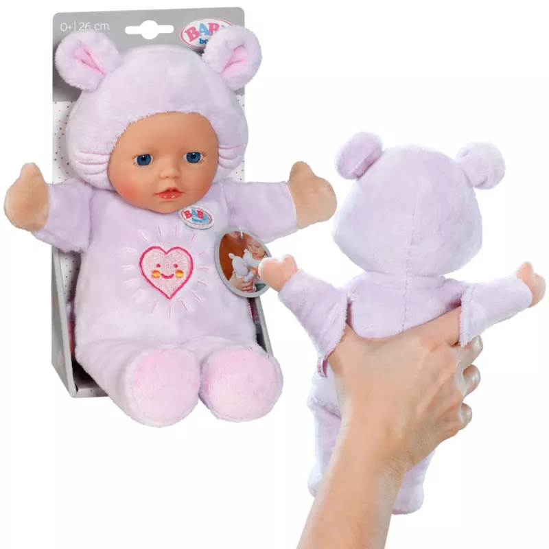 BABY born für Babys Maus 26cm, Babypuppe, Geschlechtsneutral, Junge/Mädchen, 260 mm, Mehrfarbig