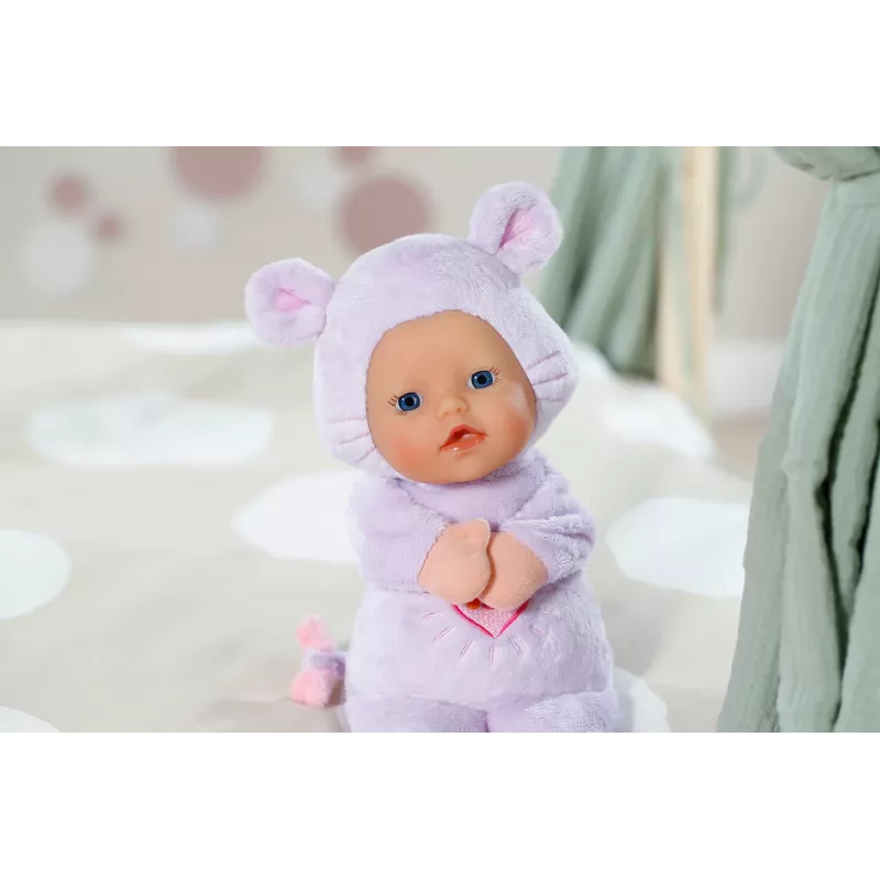 BABY born für Babys Maus 26cm, Babypuppe, Geschlechtsneutral, Junge/Mädchen, 260 mm, Mehrfarbig