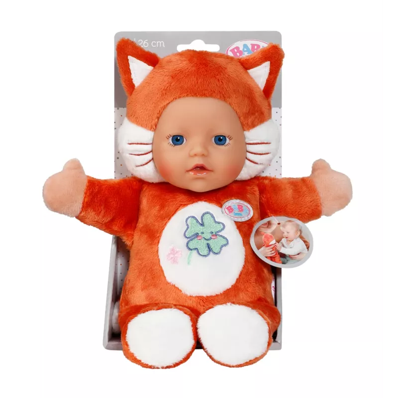 BABY born für Babys Fuchs 26cm, Babypuppe, Weiblich, Junge/Mädchen, 260 mm, Mehrfarbig