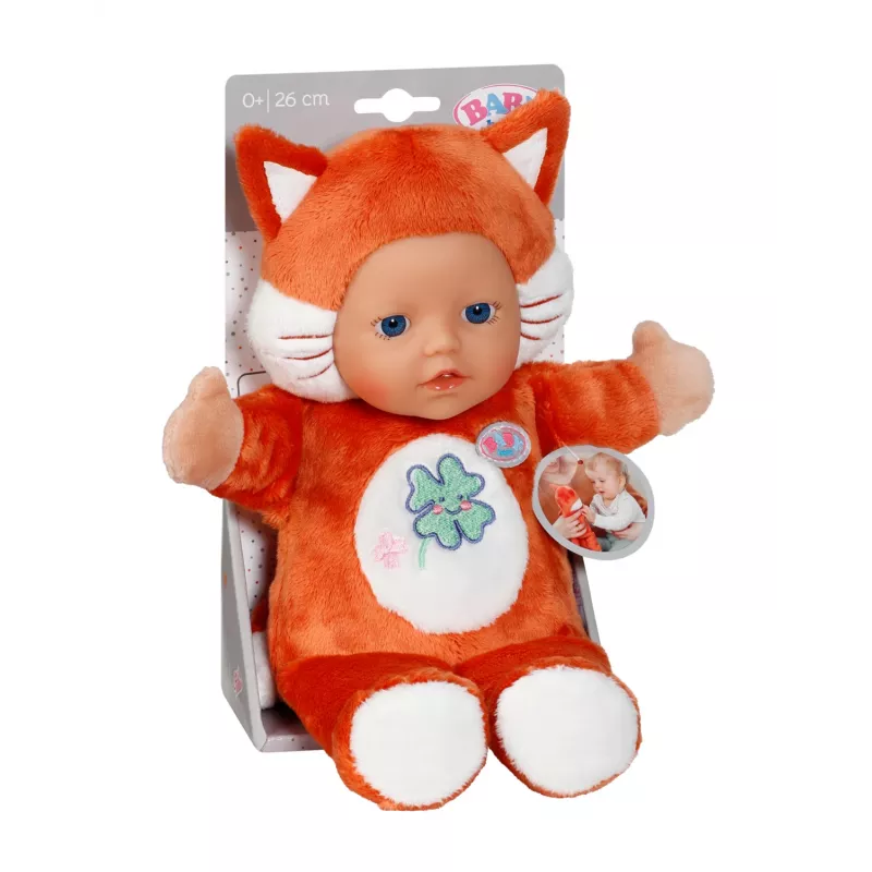 BABY born für Babys Fuchs 26cm, Babypuppe, Weiblich, Junge/Mädchen, 260 mm, Mehrfarbig