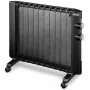 Radiator-Heizgerät De’Longhi HMP 1000, Glimmerelement, 1000 W, schwarz, Bodenaufstellung, für Räume bis 60 m³