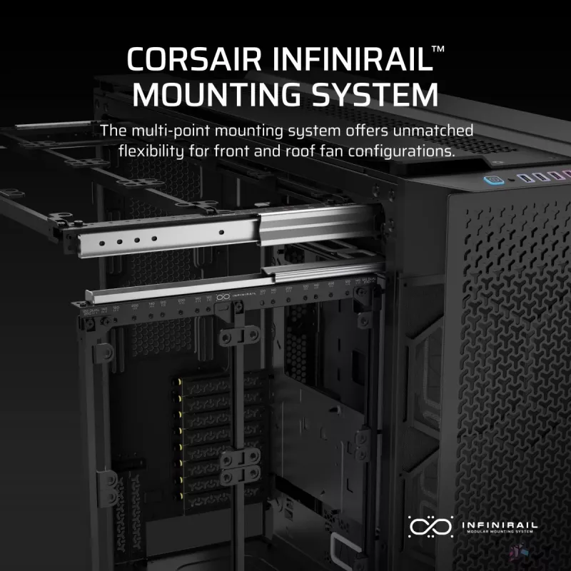 CORSAIR PC-Gehäuse – 9000D RGB Airflow Super Full-Tower