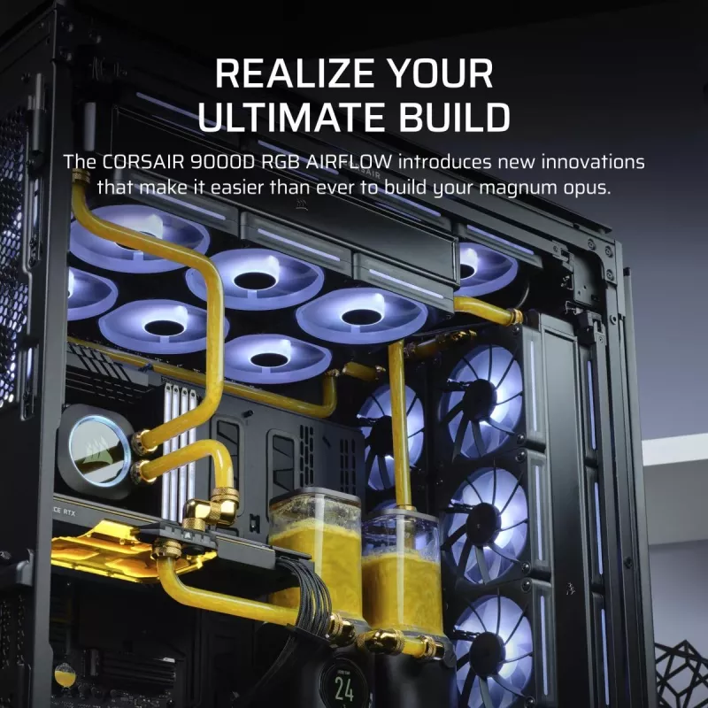 CORSAIR PC-Gehäuse – 9000D RGB Airflow Super Full-Tower