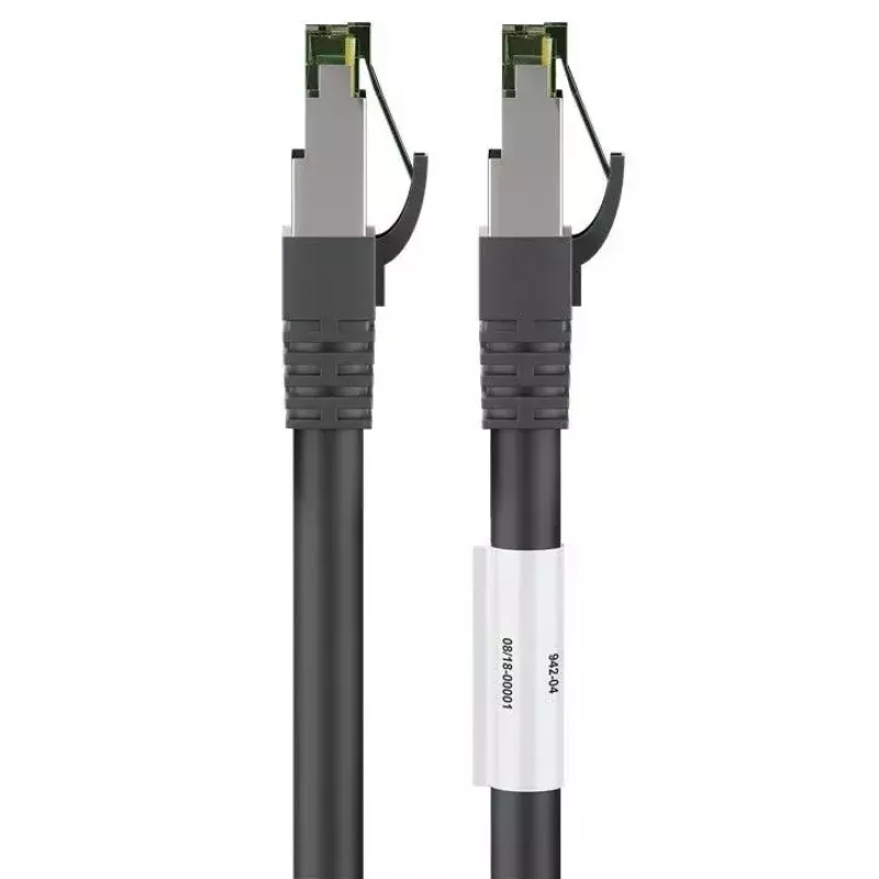 Netzwerkkabel Goobay CAT 8.1 Patchkabel RJ-45 Cat8.1 5m Schwarz