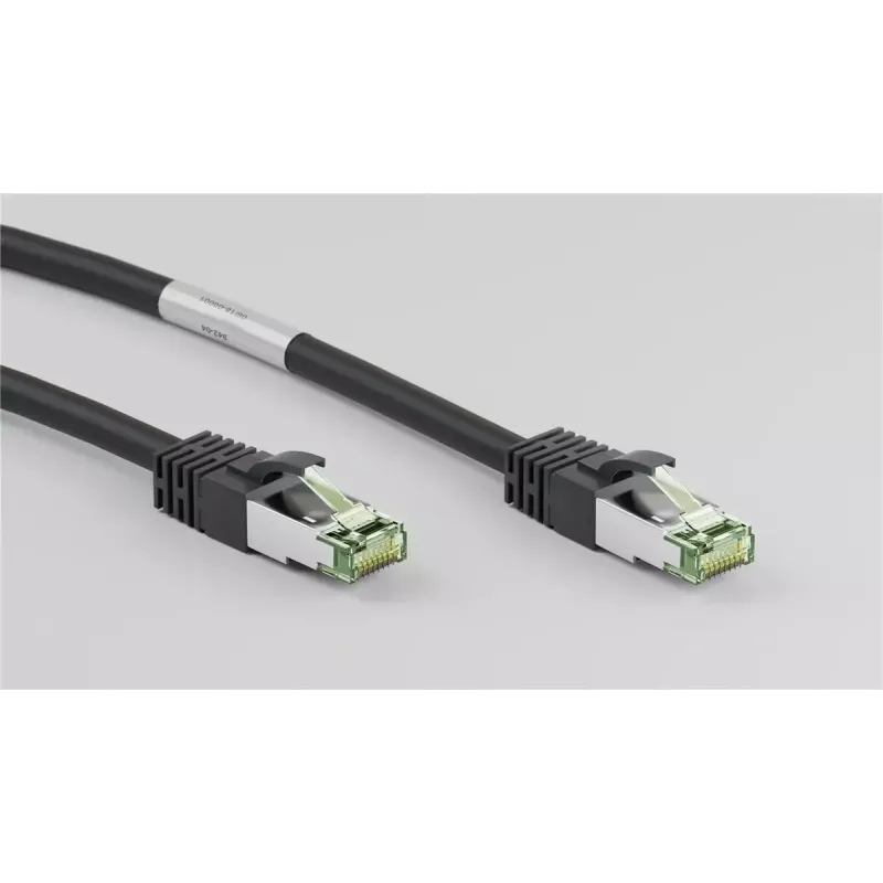 Netzwerkkabel Goobay CAT 8.1 Patchkabel RJ-45 Cat8.1 5m Schwarz