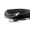 Netzwerkkabel Goobay CAT 8.1 Patchkabel RJ-45 Cat8.1 5m Schwarz