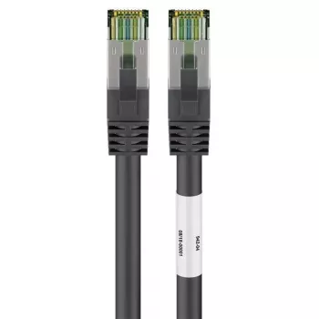 Netzwerkkabel Goobay CAT 8.1 Patchkabel RJ-45 Cat8.1 5m Schwarz