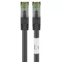 Netzwerkkabel Goobay CAT 8.1 Patchkabel RJ-45 Cat8.1 5m Schwarz