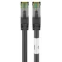 Netzwerkkabel Wentronic 66719 Cat8.1 S/FTP 0,25 m Schwarz