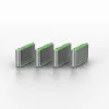 Port-Blocker-Schlüssel Lindy USB Typ-C-Port-Blocker-Schlüssel 4er-Pack Grün