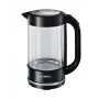 Elektrischer Wasserkocher Bosch TWK70B03 1,7 L, 2400 W, Glasgehäuse, Schwarz/Transparent