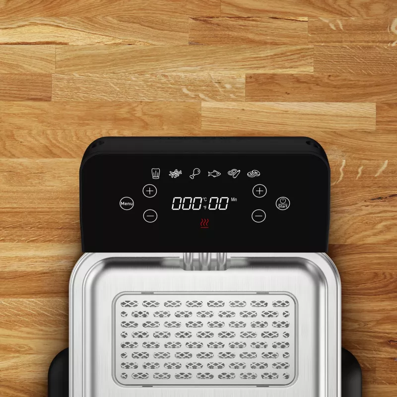 Tefal Family Pro FR507D Single 4 L Stand-alone 2400 W Fritteuse Edelstahl
