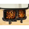 Tefal Dual Easy Fry & Grill EY905B Doppel-8,3-L-Standgerät 2700 W Heißluftfritteuse Grau