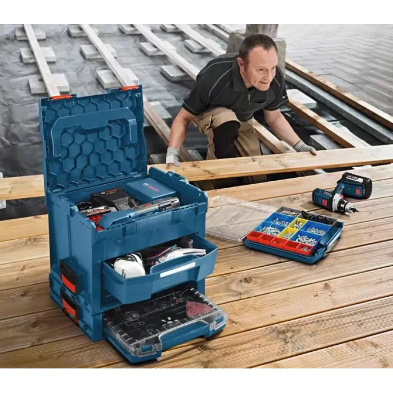 Bosch 1 600 A00 2WR Aufbewahrungsbox Zubehör Schwarz Trennsteg-Set