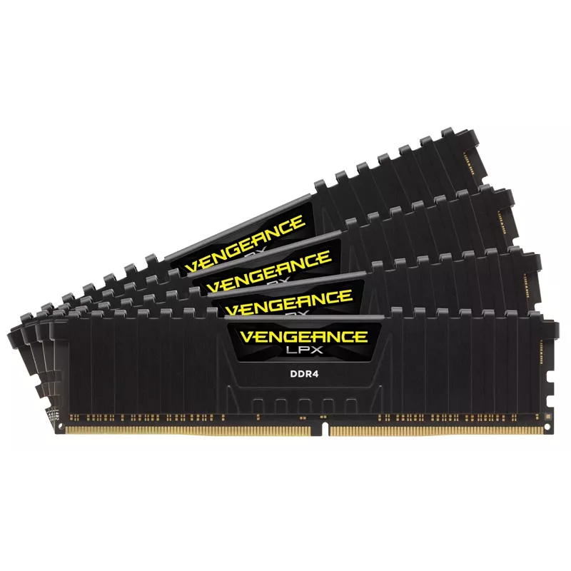 CORSAIR Speicher 16GB DDR4 2400MHz Unbuffered 16-16-16-39 Vengeance Low Profilex Schwarz Heat Spreader