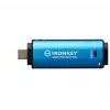 Kingston Technology IronKey 64GB USB-C Vault Privacy 50C AES-256 verschlüsselt, FIPS 197