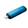 Kingston Technology IronKey 128GB USB-C Vault Privacy 50C AES-256 verschlüsselt, FIPS 197