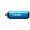 Kingston Technology IronKey 128GB USB-C Vault Privacy 50C AES-256 verschlüsselt, FIPS 197