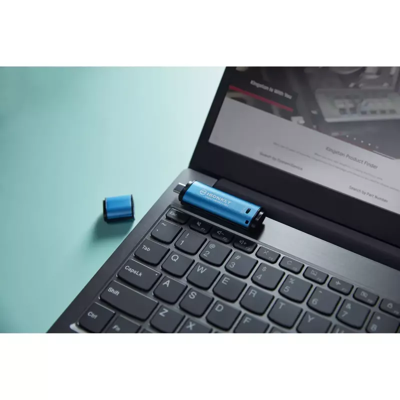 Kingston Technology IronKey 256 GB USB-C Vault Privacy 50C AES-256-verschlüsselt, FIPS 197